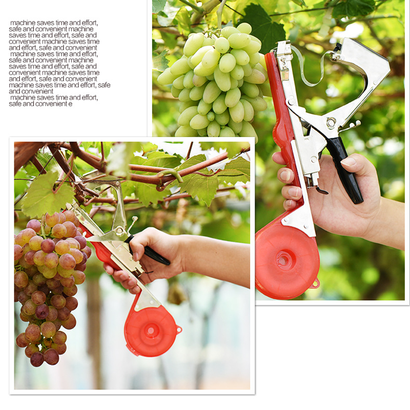 Plant Tying Machine to Tie Tomatoes Peppers and Cucumbers Quickly and Easily, Great for Gardeners Farmers