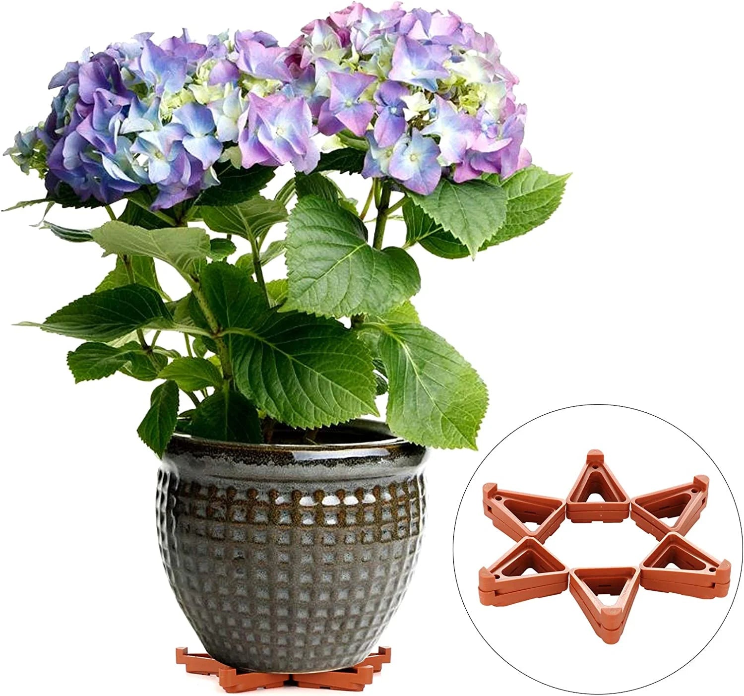 12 Pack Flower Plant Pot Feet