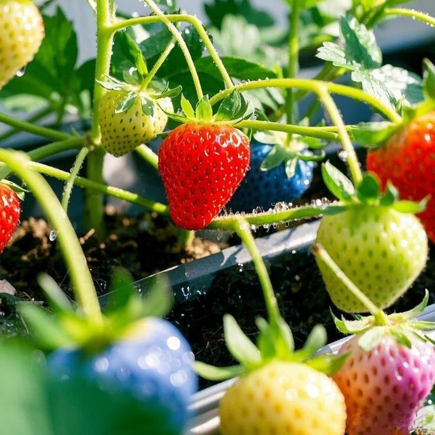 Rainbow Strawberry Seeds