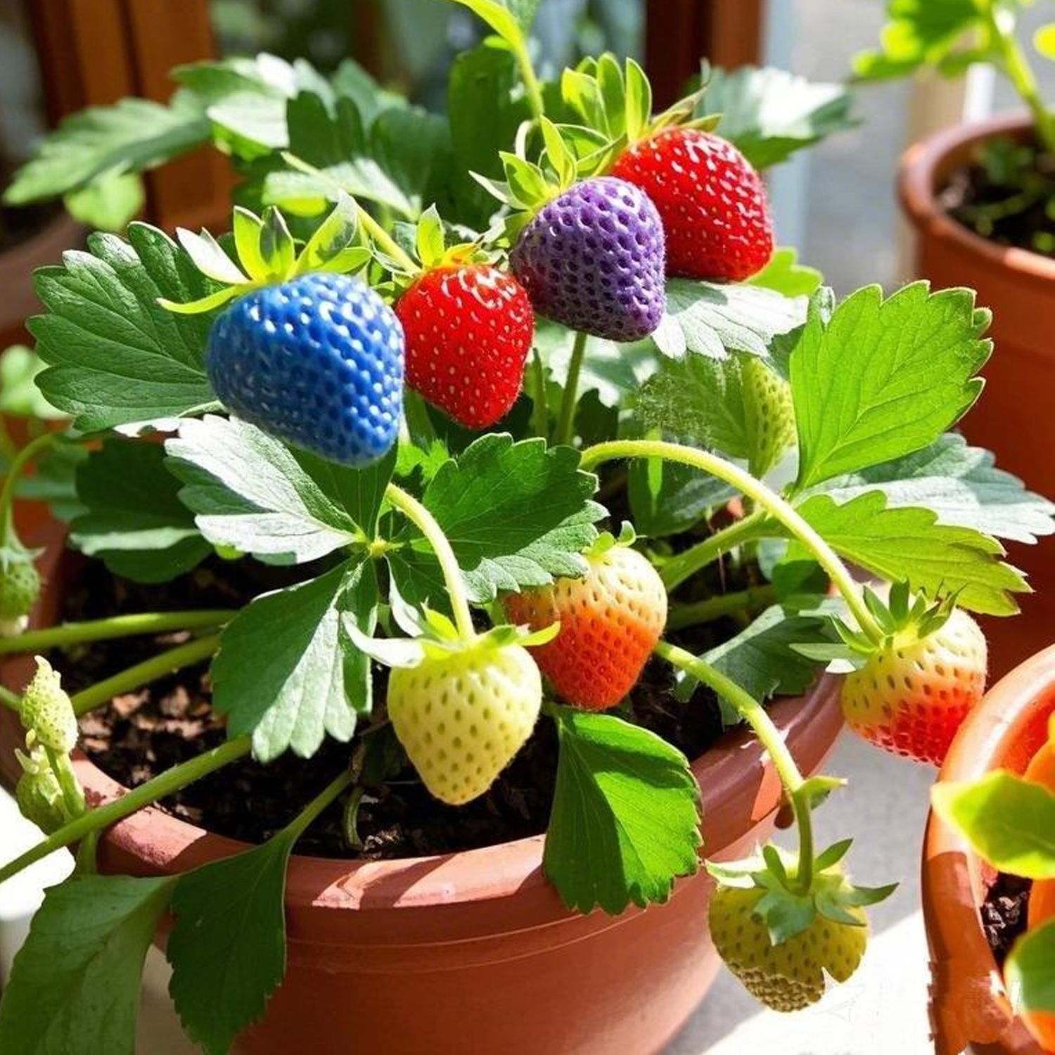 Rainbow Strawberry Seeds