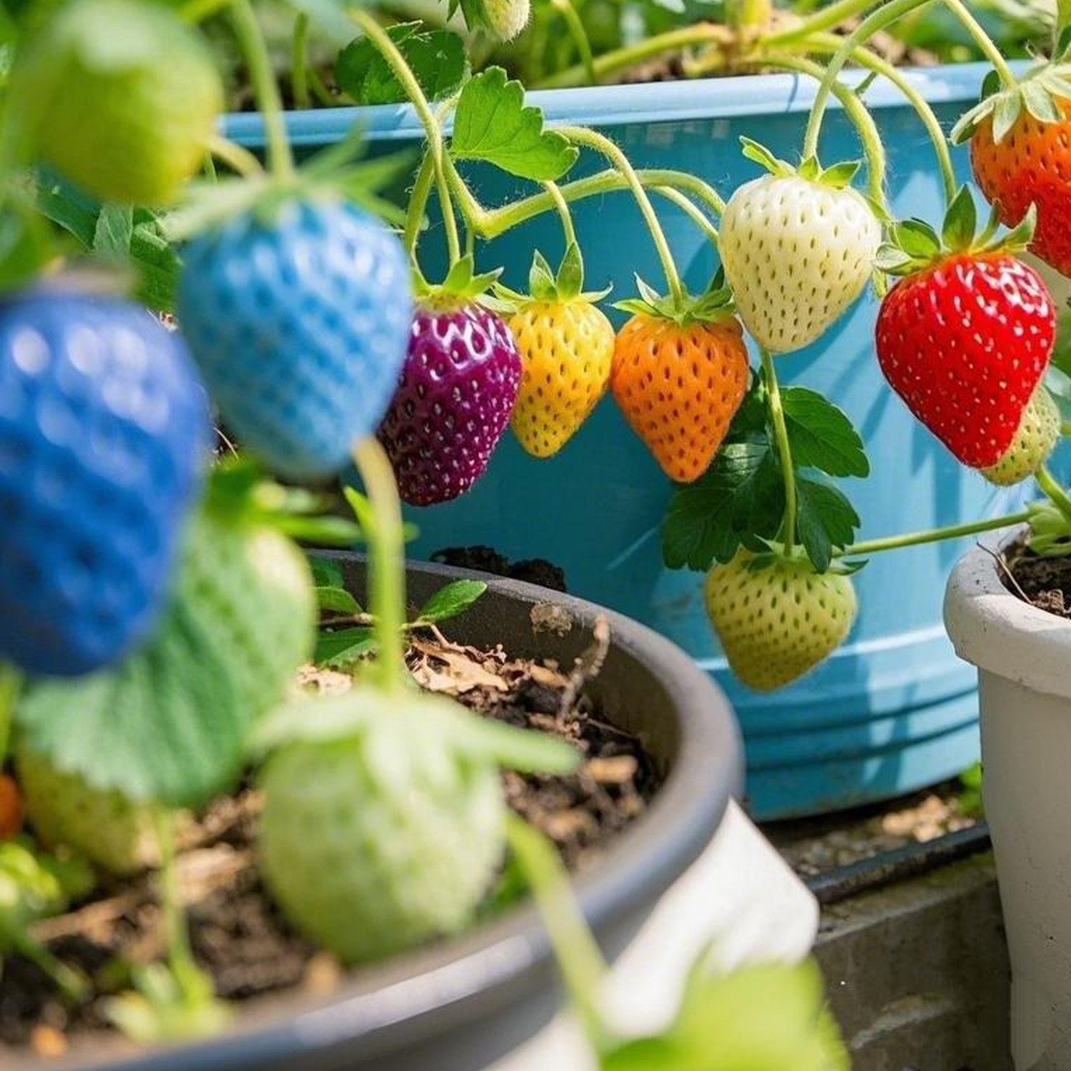 Rainbow Strawberry Seeds